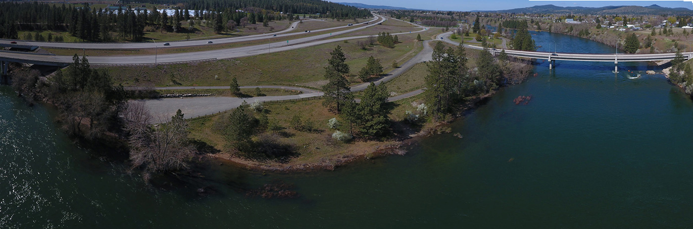 Enjoy an aerial tour of the Spokane River Water Trail