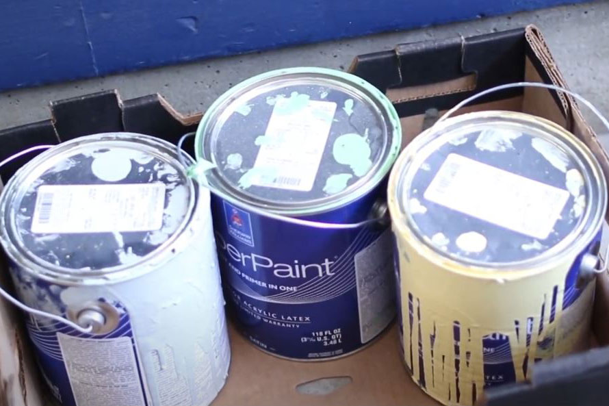 Toxics Reduction – Disposing Paint & Caulk