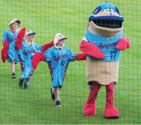 April 26th: Ribby the Redband Trout Celebrates Conference and Invites You to A Game